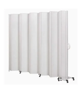 Biombo Sanfonado em PVC 1,90 (A) x 3,14m (L) C/ 7 Lâminas e 1 Haste - BCF