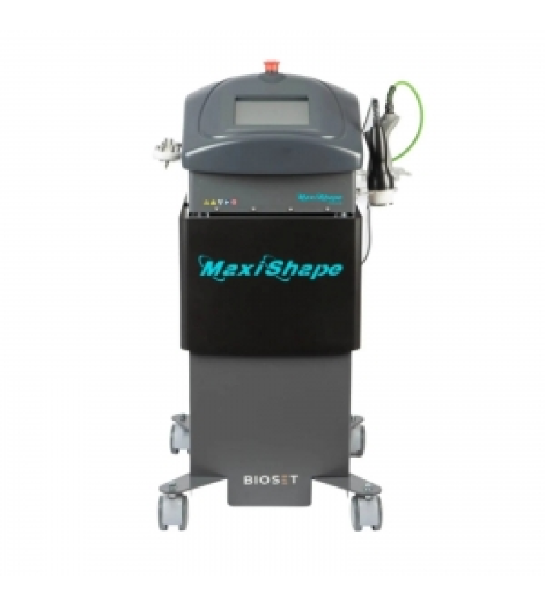 Maxishape Prime Bioset Radiofrequência, LED, Ultracavitação e Ondas de Choque (PSW)