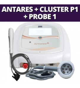 Antares + Cluster P1 LED RGB e Laser Infravermelho 808 nm + Probe 1 LED RGB - Ibramed