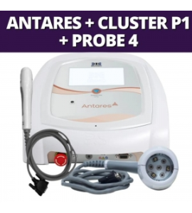 Antares + Cluster P1 LED RGB e Laser Infravermelho 808 nm + Probe 4 Laser Infravermelho 808 nm - Ibramed