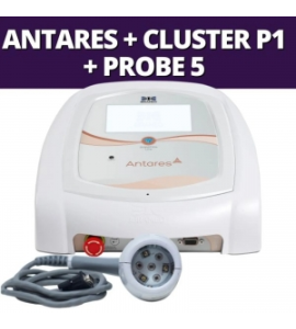 Antares + Cluster P1 LED RGB e Laser Infravermelho 808 nm + Probe 5 Laser Infravermelho 904 nm - Ibramed
