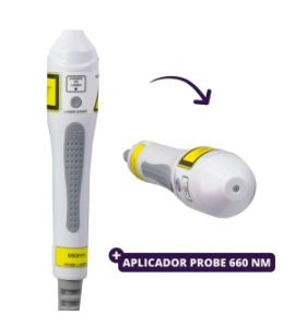 Aplicador Probe Laser Vermelho P3 660 nm - Caneta para Laserpulse Portátil - Ibramed