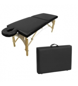 Maca de Fisioterapia Portátil Com Altura Regulável Canopus - Legno Preto