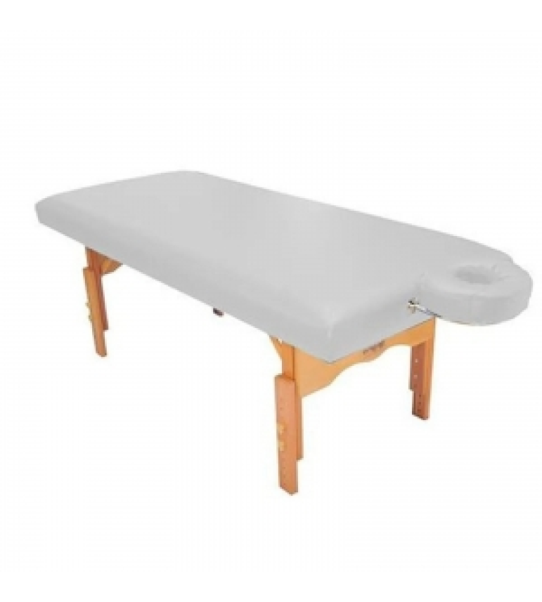 Maca De Massagem Fixa Com Altura Regulável E Orifício Plêiades Light - Legno Branco