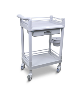 Carrinho Multiuso Hospitalar para ECG Bisturi e Curativos