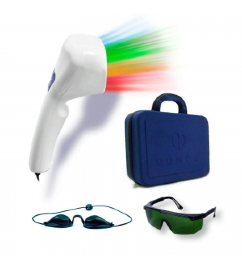 Vitality Plus 4 Cores Novo - Aparelho de Fototerapia Vermelho, Azul, Âmbar e Verde - Ponce Branco