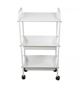 Carrinho Auxiliar 1 Prateleira e 2 Bandejas