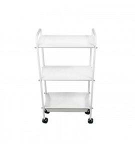 Carrinho Auxiliar 2 prateleiras e 1 Bandeja