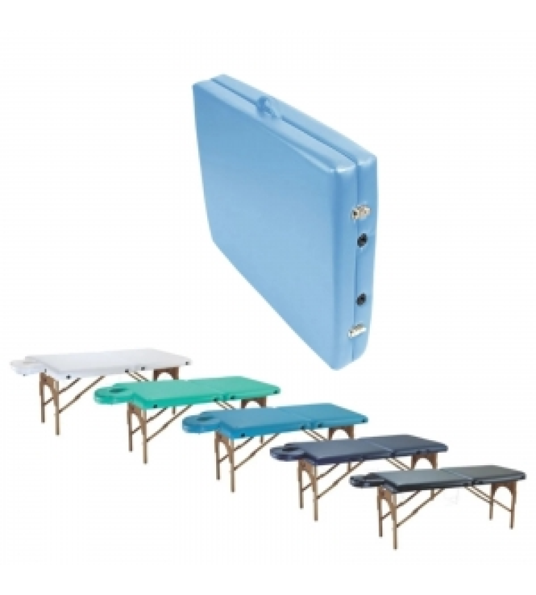 Maca Portátil Maleta Ibiza - Altura Fixa Azul