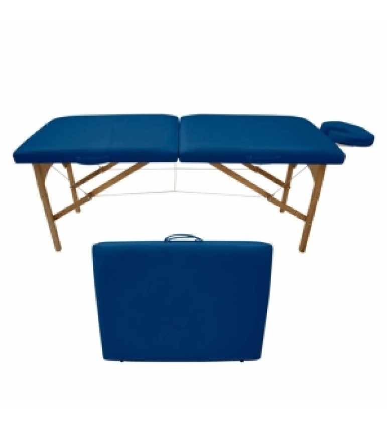 Maca Portátil Maleta Ibiza - Altura Fixa Azul Escuro